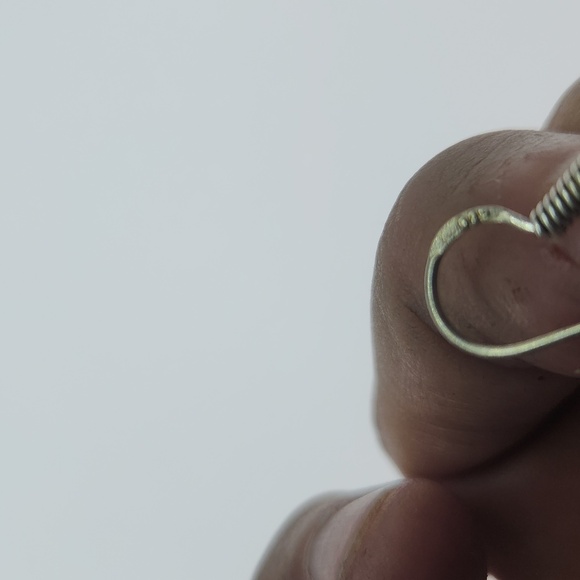 Nwot! Natural emerald and green tourmaline 925 silver - Picture 9 of 9